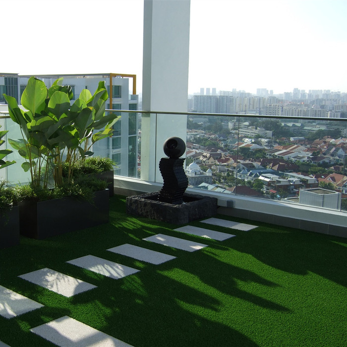office landscaping artificial grass